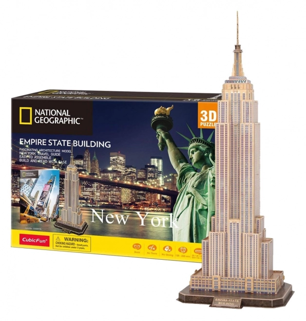 CubicFun National Geographic Empire State Building Puzzle