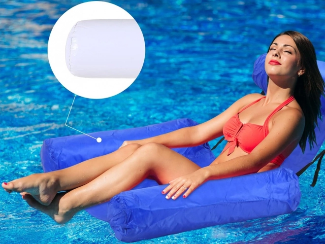 Opblaasbare waterstoel