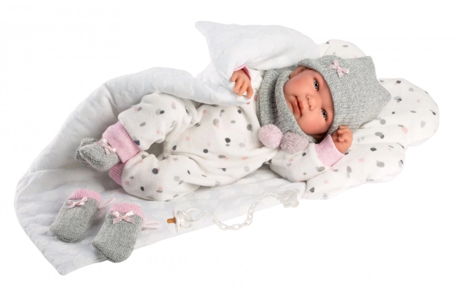 Llorens M843-36 kleertjes voor baby pop NEW BORN maat 43-44 cm