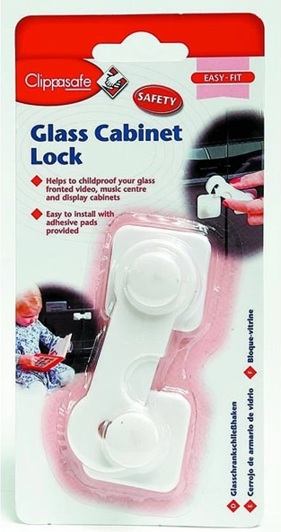 Slot voor glazen kasten