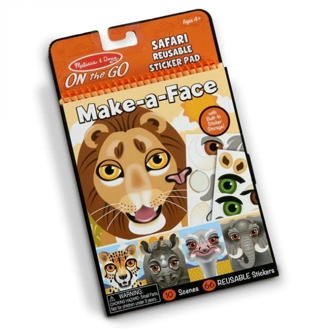 Meer safari dierstickers