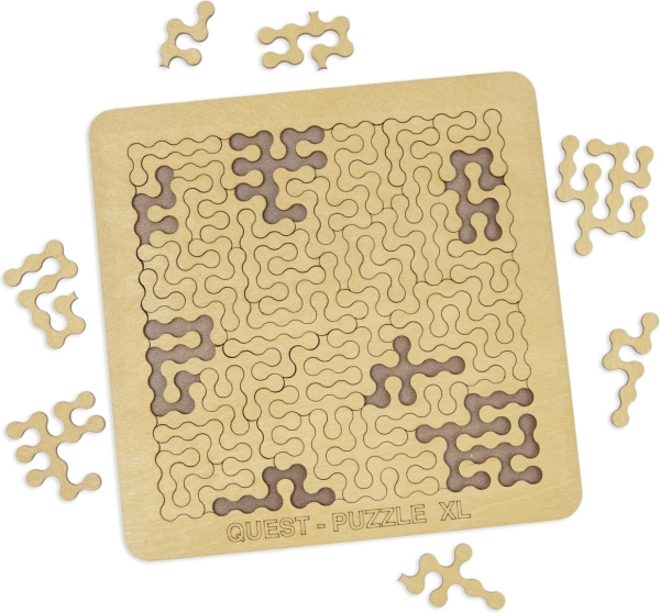 Precise laser cutting of 44 pieces