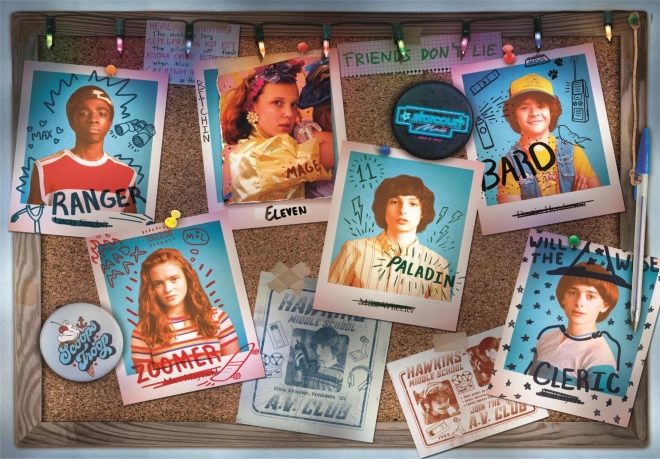 Puzzle 1000 Pieces Compact Stranger Things