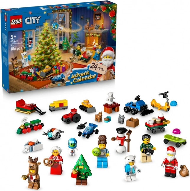Calendrier de l’Avent Lego City 2025