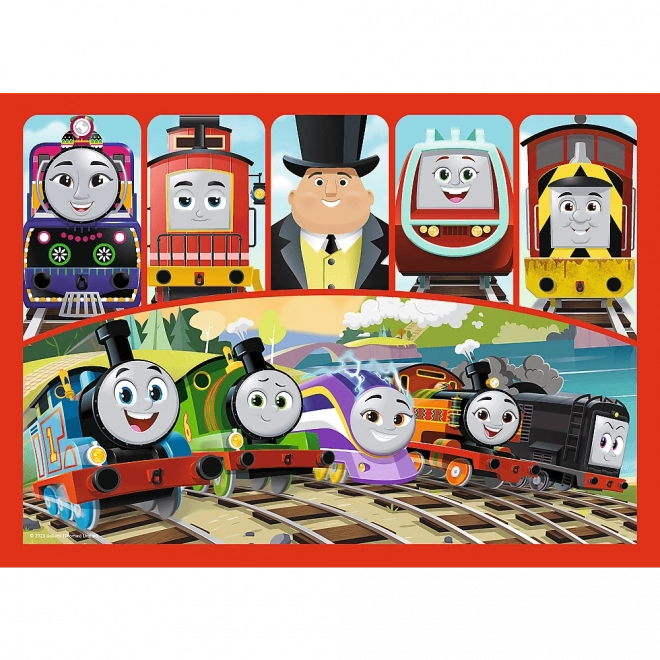 Puzzle 4in1 Brave Thomas, Thomas and Friends