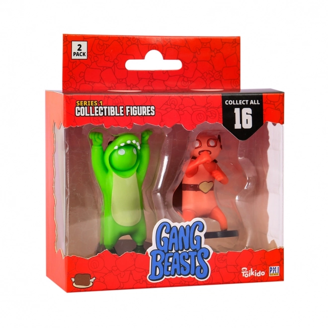 Gang Beasts verzamelbare figuren 2 pack serie 1