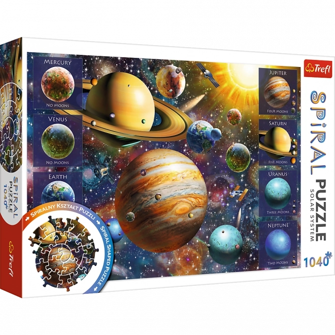 puzzel spiraal zonnestelsel 1040 stukjes