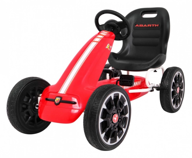 Gokart gelicenseerd ABARTH rood
