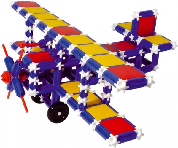 Bouwpakket SEVA KLASIK Dvojka plastic 366 stuks in doos 36x33,5x5cm