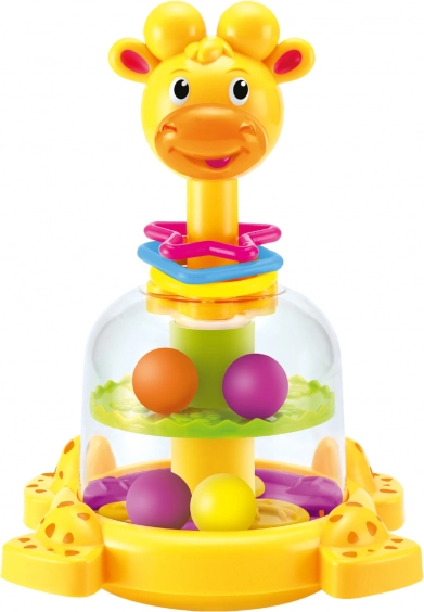 Girafe à billes – manège mécanique