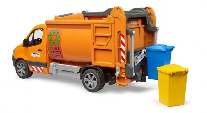 Bruder MB Sprinter kleine vuilniswagen