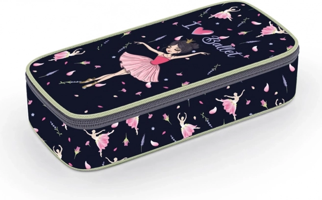 Schooletui met ballerina-motief