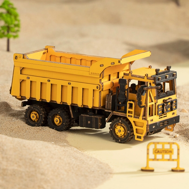 RoboTime houten 3D-puzzel - Vrachtwagen