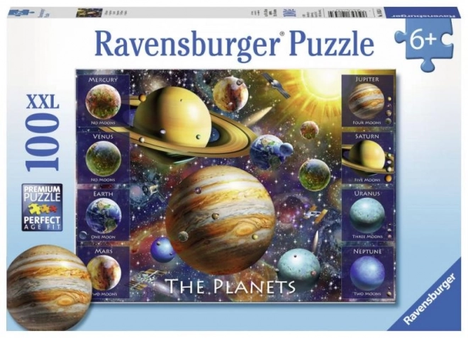 Puzzle Ravensburger Planeten 100 Teile