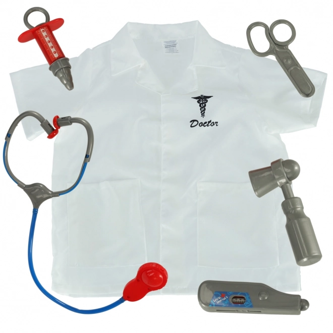 Kostuum kinderdokter met accessoires 3-8 jaar