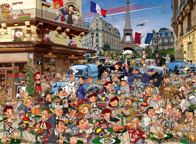 Puzzel 30 roemrijke jaren 4000 stukjes