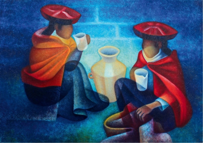 Puzzle Merchants, Peru 1000 pieces BLUEBIRD