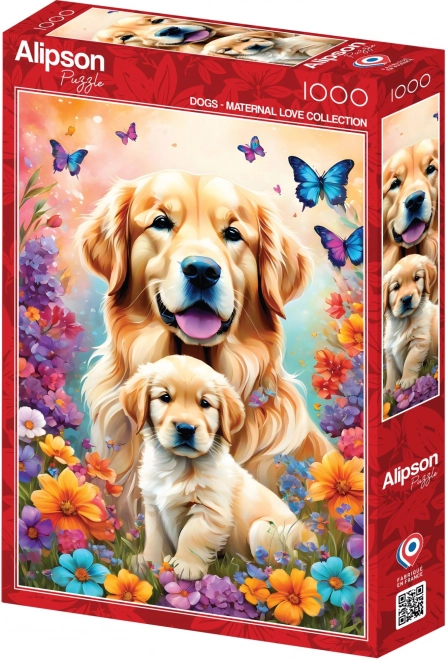 Puzzel moederliefde: honden 1000 stukjes