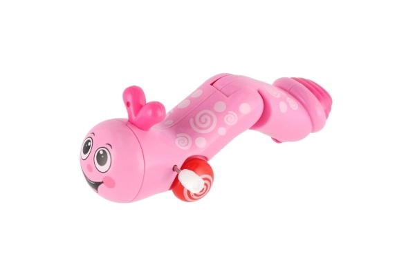 Kruipende plastic worm van 13cm, verkrijgbaar in 6 kleuren, 12 stuks in doos