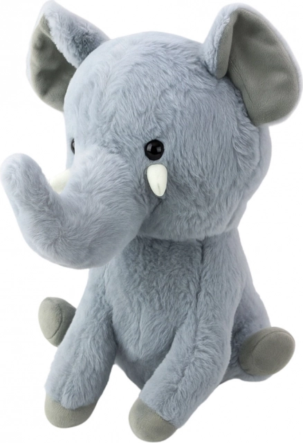 Pluchen speelgoed Olifant Grijs 36 cm