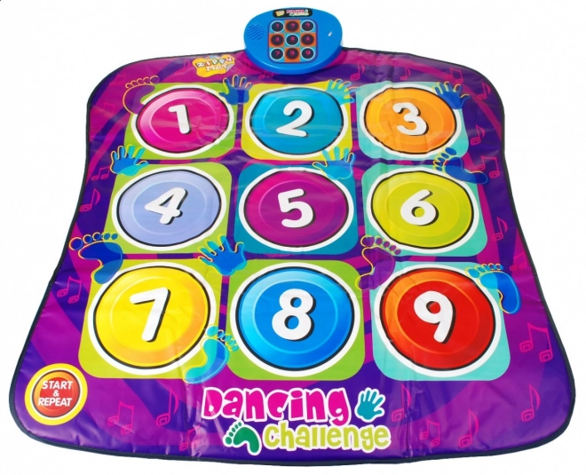 Mat "Cijfers" voor kinderen 3+ Balansspel + 5 niveaus Handen Voeten