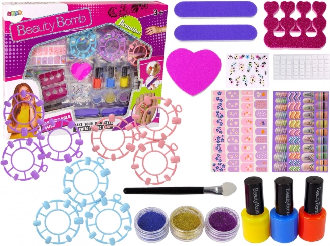 Großes Nagelkunst-Set