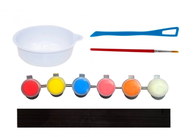 DIY Schilderset Gloeiende Uilen Gipsmagneten