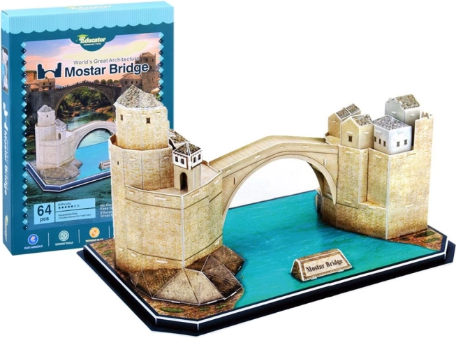 3D Puzzle Stari Most in Mostar