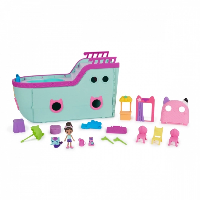 Set van figuren Gabi's Kattenhuis Zeemeerminnen van het excursieschip
