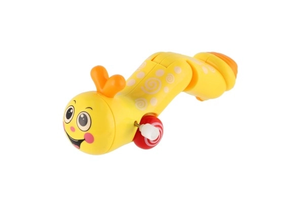 Kruipende plastic worm van 13cm, verkrijgbaar in 6 kleuren, 12 stuks in doos