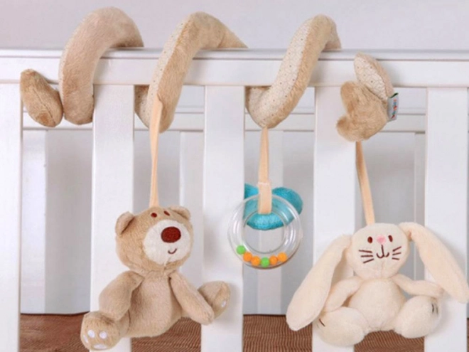 Pluche spiraal voor kinderbed ZA4416