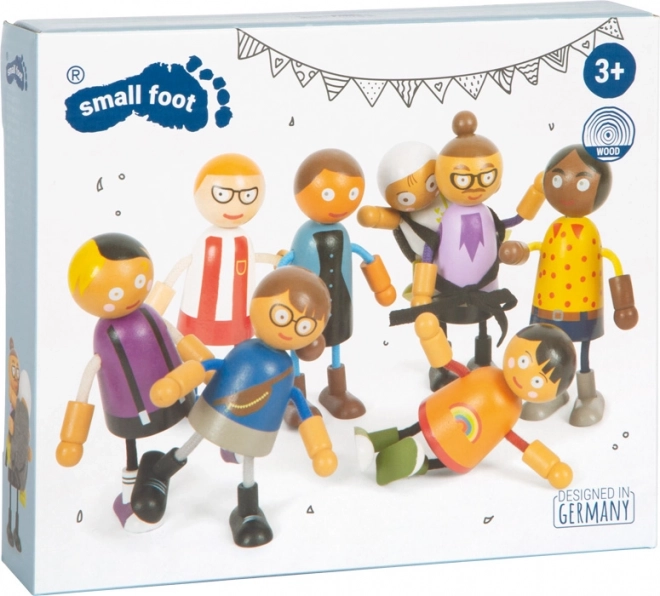 Small Foot Buigbare poppenfamilie met kind