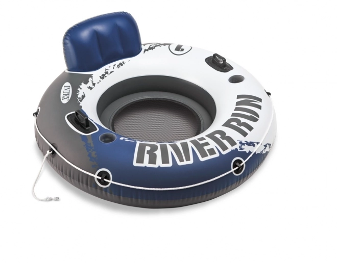 Inflatable Pool Lounger with Backrest