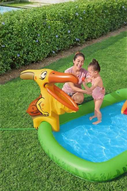 Monde des dinosaures Terrain de jeu 241x140x137cm BESTWAY