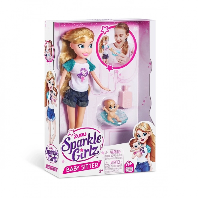 Zuru Sparkle Girlz Babysitter-Puppe