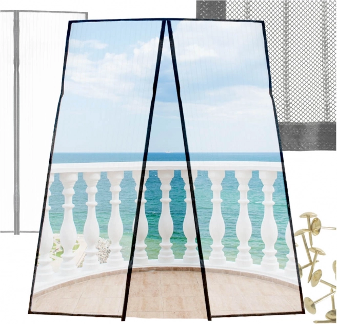 Magnetisch Hordeur LUARO 110x220 cm