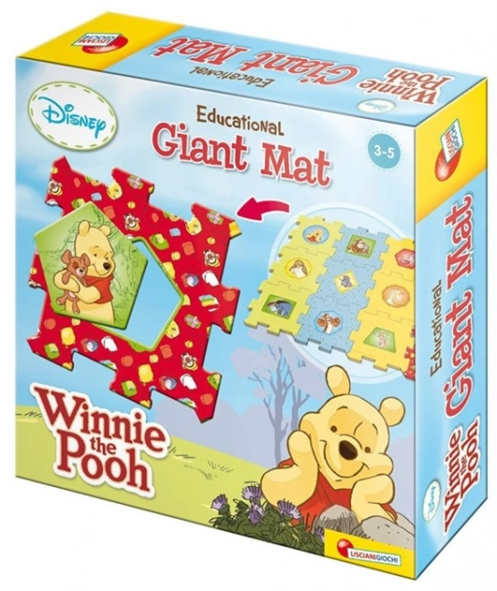 Lisciani Puzzle Winnie Puuh riesiger Teppich 12 Teile
