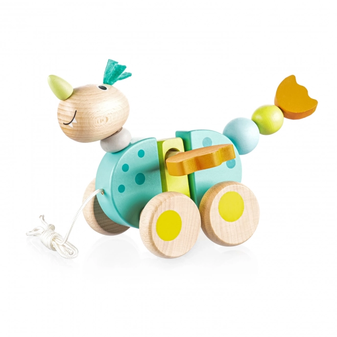 Houten trekfiguur, Draak