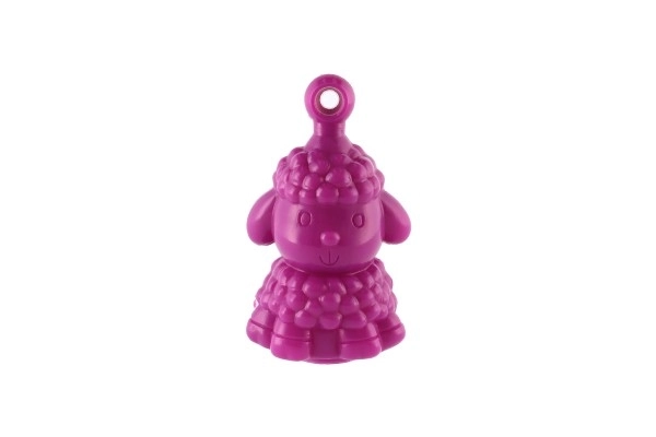Dieren plastic huisboerderij verbindend tot ketting 12 stuks 8 cm in plastic doos 10x18 cm 12m+