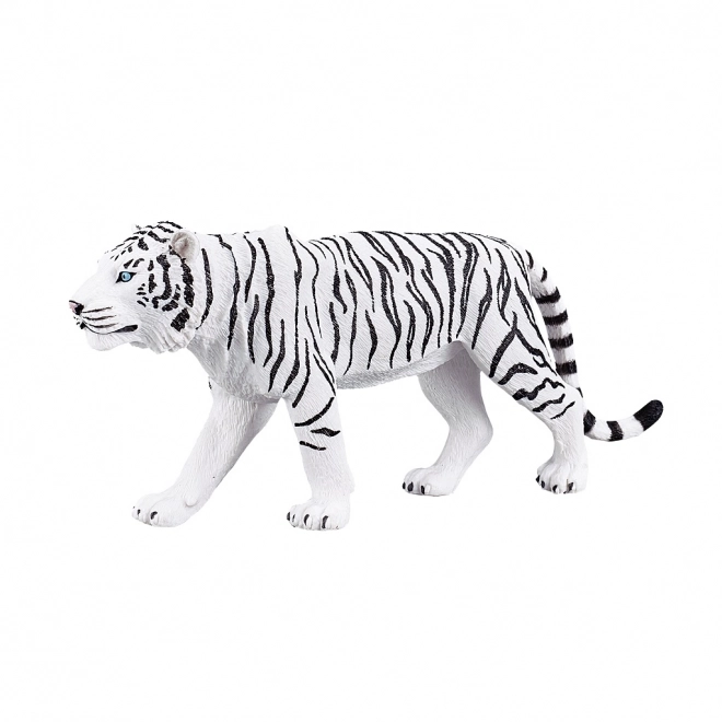 Realistische figuur van een witte tijger