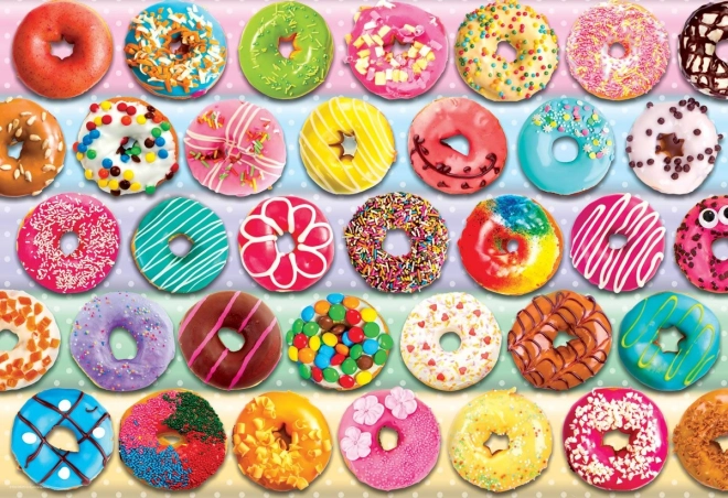 EUROGRAPHICS Puzzel in lunchbox Donuts 100 stukjes