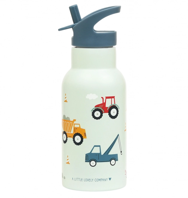 A Little Lovely Company Stainless steel drinking bottle 500 ml – Vehicles