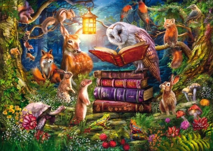 Bedtime Fairy Tales in the Forest Puzzle, 1000 Pieces