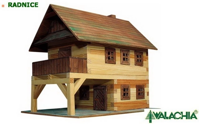 Holz-Klebebausatz WALACHIA – Wassermühle 1:32