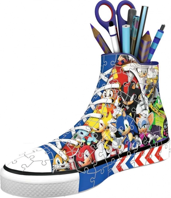 Ravensburger 3D Puzzle Sneaker Sonic the Hedgehog 112 Pieces