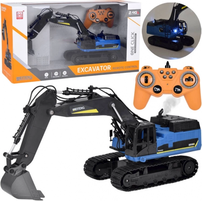 RC rupskraan met rookeffect, geluiden en LED-verlichting 2,4 GHz