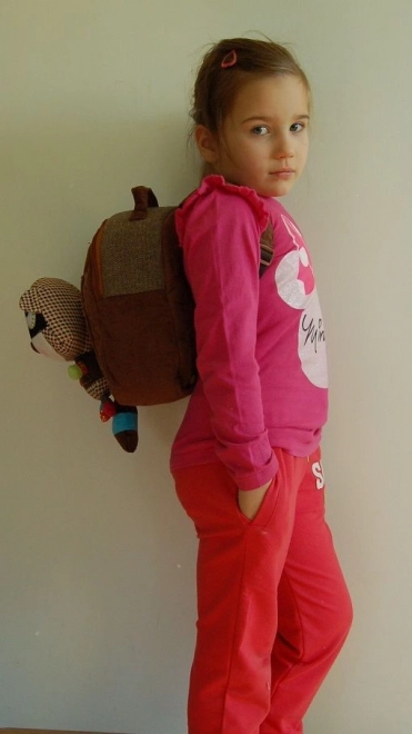 Kinder Rucksack EcoSnoopers mit Waschbär
