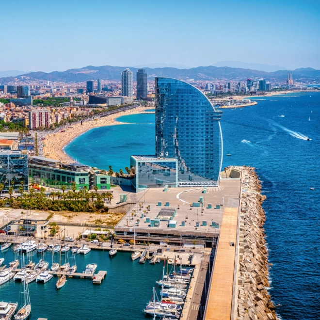 Wall Calendar Barcelona 2026, 30 x 30 cm