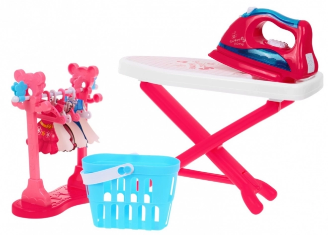 Interactieve kindersetje voor strijken met stoom