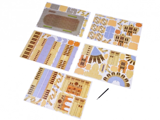3D Puzzel Kathedraal Notre-Dame in Parijs